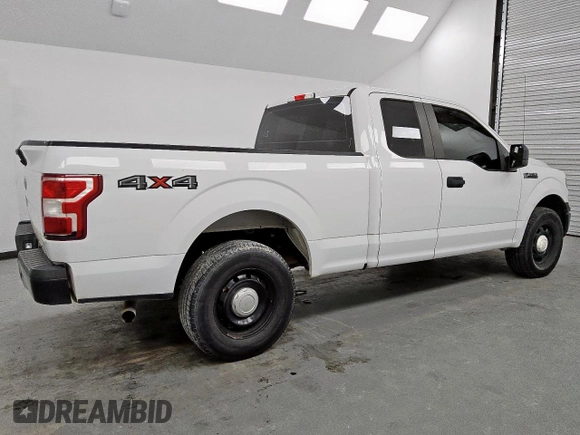 2018 Ford F-150 XL z VIN 1FTFX1E54JFD96724, wystawiony jako Copart lot #58981505 z przebiegiem 149 534 mil mil oraz Czysty tytuł • Clean title. Historia ofert i sprzedaży dostępna na DreamBid. Obrazek 3.