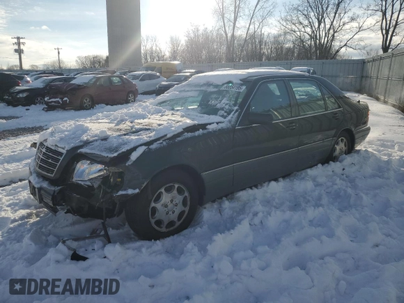 1996 Mercedes-Benz S with VIN WDBGA43E6TA296567, listed as a Copart auction lot 88854195 with 173,766 mi miles and Clean Title. Bid and sale history available at DreamBid. Image 1.