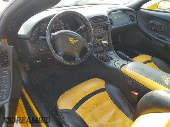 2003 Chevrolet Corvette with VIN 1G1YY32G335125906, listed as a Copart auction lot 79923954 with 56,495 mi miles and Salvage Title. Bid and sale history available at carsss.com. Image 8.