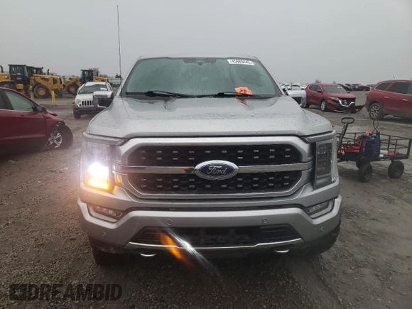 2021 Ford F-150 XL with VIN 1FTFW1ED6MFA84063, listed as a Copart auction lot 45989445 with Not Provided miles and Salvage Title. Bid and sale history available at carsss.com. Image 5.