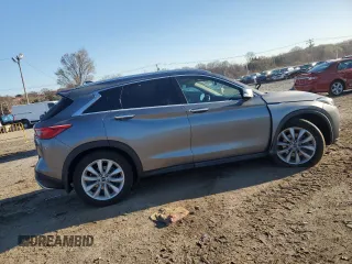 2019 Infiniti QX50 Essential with VIN 3PCAJ5M39KF117065, listed as a Copart auction lot 50702595 with 95,899 mi miles and Salvage title. Bid and sale history available at DreamBid. Image 3.