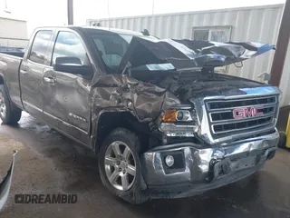2015 GMC Sierra 1500 SLT with VIN 1GTR1VEC1FZ248962, listed as a IAAI auction lot 41784970 with 37,218 mi miles and . Bid and sale history available at DreamBid. Image 1.
