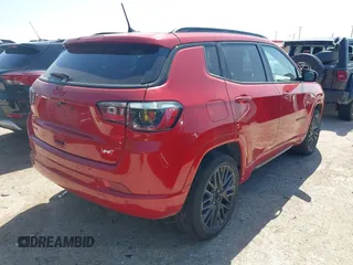 2023 Jeep Compass (RED) Edition with VIN 3C4NJDCN2PT527617, listed as a IAAI auction lot 42000559 with 48,773 mi miles and . Bid and sale history available at carsss.com. Image 4.