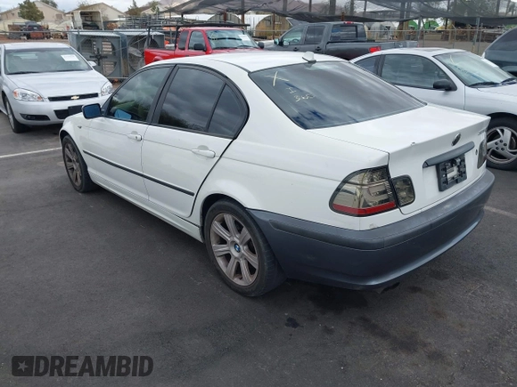 2004 BMW 3 Series 325i with VIN WBAET37444NJ45412, listed as a IAAI auction lot 41766838 with 1 mi miles. Bid and sale history available at carsss.com. Image 3.