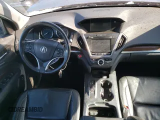 2017 Acura MDX with VIN 5FRYD4H34HB014766, listed as a Copart auction lot 44890595 with 142,849 mi miles and Salvage Title. Bid and sale history available at carsss.com. Image 8.