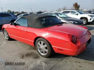 2002 Ford Thunderbird Hardtop Premium with VIN 1FAHP60A42Y106326, listed as a Copart auction lot 86580974 with Not Provided miles and Salvage Title. Bid and sale history available at DreamBid. Image 2.