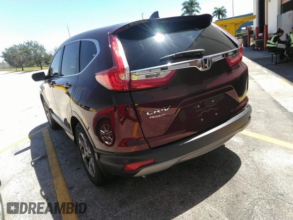 2019 Honda CR-V EX with VIN 2HKRW1H57KH500951, listed as a IAAI auction lot 41936738 with 45,901 mi miles. Bid and sale history available at carsss.com. Image 3.