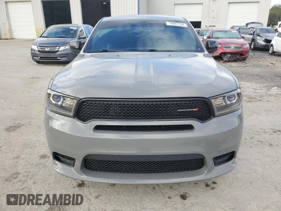2020 Dodge Durango GT Plus with VIN 1C4RDHDG9LC222573, listed as a Copart auction lot 79947764 with 76,894 mi miles and Salvage Title. Bid and sale history available at carsss.com. Image 5.