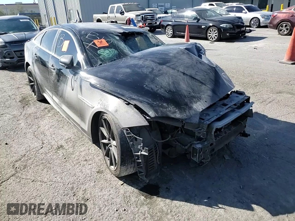 2015 Jaguar XJ z VIN SAJWA1CZ9F8V86796, wystawiony jako Copart lot #76458134 z przebiegiem Nie podano mil oraz Szkoda całkowita • Salvage title. Historia ofert i sprzedaży dostępna na DreamBid. Obrazek 11.