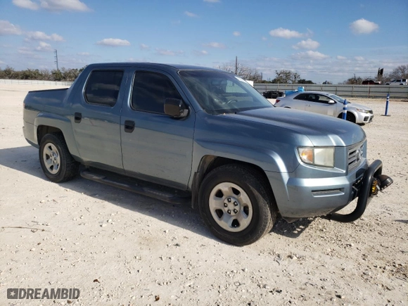 2007 Honda Ridgeline RT with VIN 2HJYK16207H528148, listed as a Copart auction lot 43058195 with 127,123 mi miles and Clean Title. Bid and sale history available at carsss.com. Image 4.
