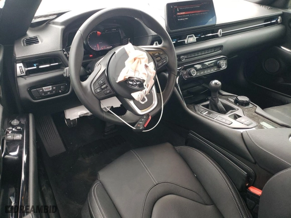 2024 Toyota GR Supra 3.0 with VIN WZ1DB0G07RW066106, listed as a Copart auction lot 73118834 with 2,652 mi miles and Salvage Title. Bid and sale history available at carsss.com. Image 8.