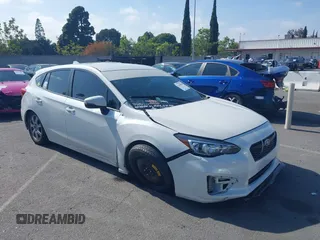 2018 Subaru Impreza Special Sports with VIN 4S3GTAK6XJ1732984, listed as a IAAI auction lot 42141064 with 98,287 mi miles and . Bid and sale history available at DreamBid. Image 1.
