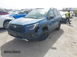 2023 Subaru Forester Wilderness with VIN JF2SKAMC2PH438173, listed as a IAAI auction lot 41751177 with 12,469 mi miles. Bid and sale history available at carsss.com. Image 18.
