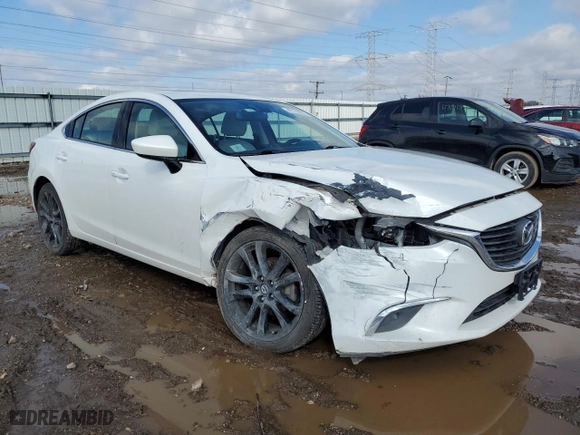2016 Mazda Mazda6 i Grand Touring with VIN JM1GJ1W55G1475975, listed as a Copart auction lot 47110275 with 96,623 mi miles and Salvage Title. Bid and sale history available at carsss.com. Image 4.