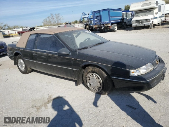 1991 Mercury Cougar z VIN 1MEPM60T2MH600363, wystawiony jako Copart lot #76543714 z przebiegiem 169 767 mil mil oraz Szkoda całkowita • Salvage title. Historia ofert i sprzedaży dostępna na DreamBid. Obrazek 4.
