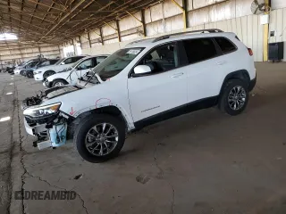 2020 Jeep Cherokee Altitude with VIN 1C4PJMLX9LD647974, listed as a Copart auction lot 55126625 with 24,967 mi miles and Salvage title. Bid and sale history available at DreamBid. Image 1.