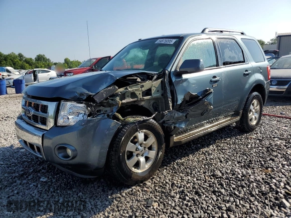 2010 Ford Escape Limited with VIN 1FMCU0EG5AKD24442, listed as a Copart auction lot 59875095 with 157,794 mi miles and Salvage title. Bid and sale history available at DreamBid. Image 1.