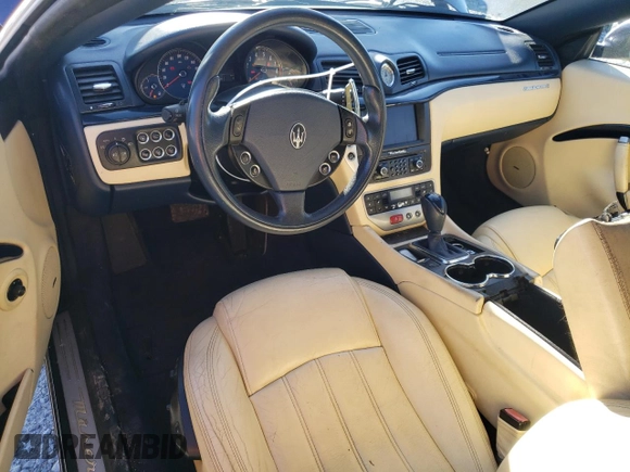 2011 Maserati GranTurismo Convertible with VIN ZAM45KMA9B0054803, listed as a Copart auction lot 48870465 with 77,136 mi miles and Salvage Title. Bid and sale history available at carsss.com. Image 8.