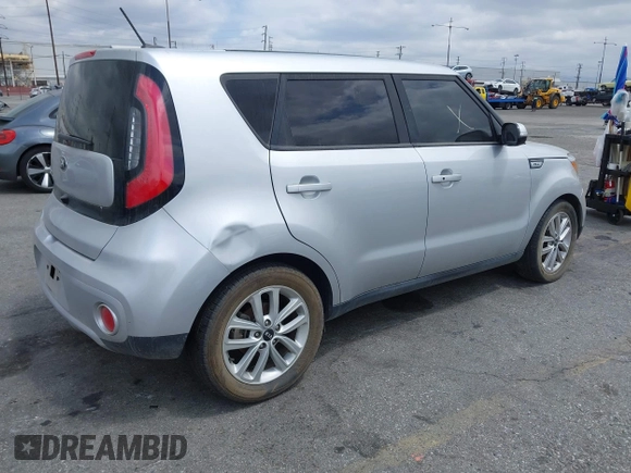 2018 Kia Soul + with VIN KNDJP3A55J7610187, listed as a IAAI auction lot 42121752 with 65,204 mi miles. Bid and sale history available at carsss.com. Image 4.