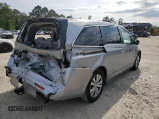 2016 Honda Odyssey EX-L with VIN 5FNRL5H63GB118303, listed as a Copart auction lot 54388465 with 94,789 mi miles and Salvage Title. Bid and sale history available at DreamBid. Image 3.