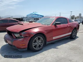 2012 Ford Mustang Premium with VIN 1ZVBP8AM4C5284032, listed as a Copart auction lot 62140355 with 176,640 mi miles and Salvage title. Bid and sale history available at DreamBid. Image 1.