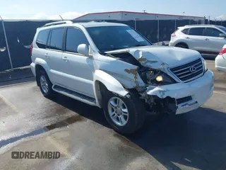 2006 Lexus GX with VIN JTJBT20X860117033, listed as a IAAI auction lot 41533194 with 244,056 mi miles. Bid and sale history available at carsss.com. Image 1.