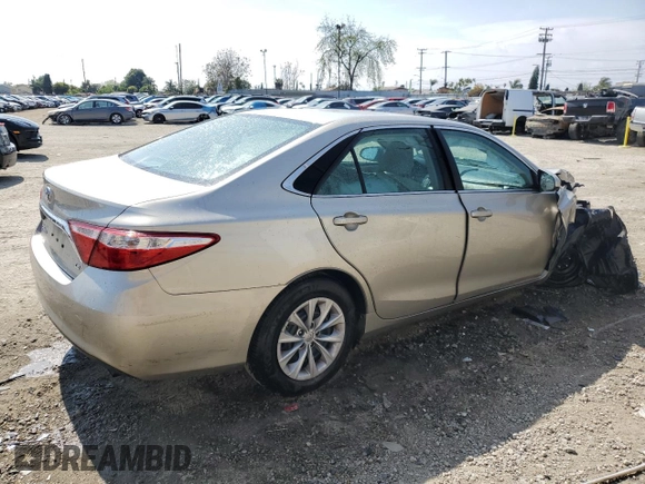 2015 Toyota Camry XLE with VIN 4T4BF1FK3FR464487, listed as a Copart auction lot 55512425 with 126,253 mi miles and Salvage Title. Bid and sale history available at carsss.com. Image 3.