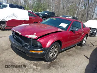 2005 Ford Mustang Deluxe with VIN 1ZVFT80NX55119984, listed as a IAAI auction lot 41921403 with 243,278 mi miles and . Bid and sale history available at DreamBid. Image 17.