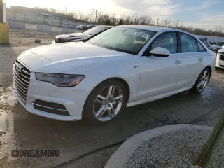 2016 Audi A6 3.0T Premium Plus with VIN WAUFGAFC0GN011250, listed as a Copart auction lot 43823425 with 110,322 mi miles and Salvage Title. Bid and sale history available at carsss.com. Image 1.