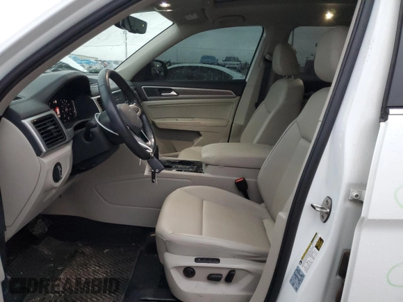 2021 Volkswagen Atlas SEL with VIN 1V2ER2CA3MC509997, listed as a Copart auction lot 83941054 with 77,462 mi miles and Salvage title. Bid and sale history available at DreamBid. Image 7.