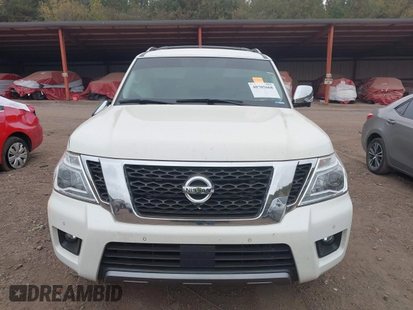 2020 Nissan Armada SL with VIN JN8AY2ND8L9111534, listed as a IAAI auction lot 40705668 with 85,140 mi miles. Bid and sale history available at carsss.com. Image 12.