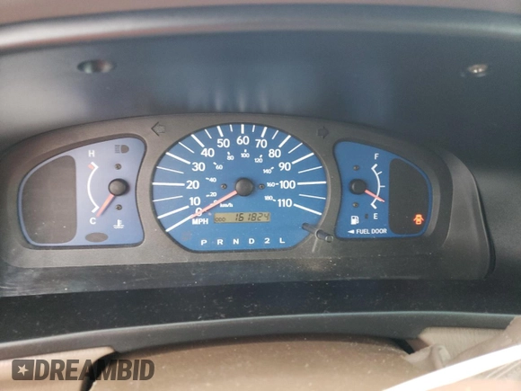 2001 Toyota Sienna CE with VIN 4T3ZF19C01U343011, listed as a Copart auction lot 43470235 with 161,824 mi miles and Salvage Title. Bid and sale history available at carsss.com. Image 9.