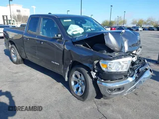 2022 Ram 1500 Big Horn z VIN 1C6RREBT1NN436343, wystawiony jako IAAI lot #41367073 z przebiegiem 13 784 mil mil oraz . Historia ofert i sprzedaży dostępna na DreamBid. Obrazek 1.