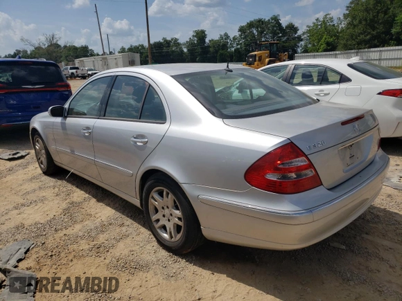 2003 Mercedes-Benz E-Class 3.2L with VIN WDBUF65J23A206793, listed as a Copart auction lot 65141914 with 0 mi miles and Salvage Title. Bid and sale history available at carsss.com. Image 2.