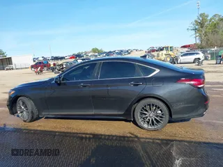 2019 Genesis G80 3.3T Sport with VIN KMTFN4JB6KU326255, listed as a IAAI auction lot 41154949 with 74,524 mi miles. Bid and sale history available at carsss.com. Image 14.