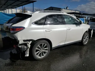 2015 Lexus RX 450h with VIN JTJBC1BA2F2469502, listed as a Copart auction lot 49475915 with 131,175 mi miles and Salvage title. Bid and sale history available at DreamBid. Image 3.