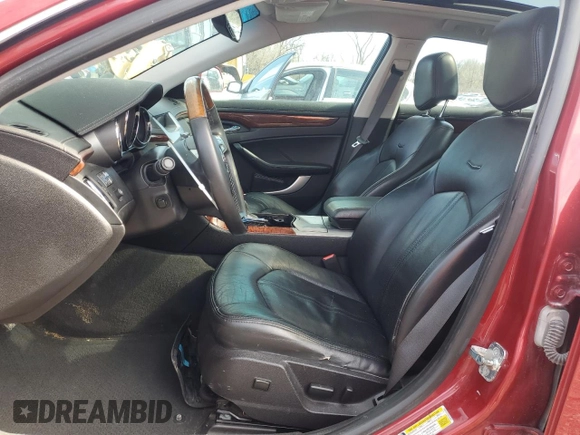 2008 Cadillac CTS AWD with VIN 1G6DT57V780193897, listed as a Copart auction lot 51231425 with 78,585 mi miles and Salvage Title. Bid and sale history available at DreamBid. Image 7.