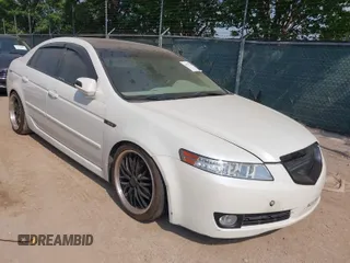 2008 Acura TL with VIN 19UUA66278A001163, listed as a IAAI auction lot 41973786 with 252,697 mi miles. Bid and sale history available at carsss.com. Image 1.