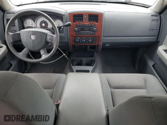 2005 Dodge Dakota SLT with VIN 1D7HE42N75S290422, listed as a Copart auction lot 59613155 with 132,450 mi miles and Salvage title. Bid and sale history available at DreamBid. Image 8.