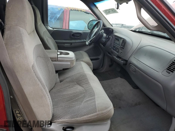 1999 Ford F-150 XL with VIN 1FTRX18LXXNC09573, listed as a Copart auction lot 45971425 with 0 mi miles and Salvage Title. Bid and sale history available at carsss.com. Image 7.