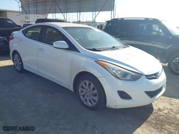 2012 Hyundai Elantra GLS with VIN 5NPDH4AE5CH138037, listed as a IAAI auction lot 41495443 with 143,228 mi miles. Bid and sale history available at carsss.com. Image 1.