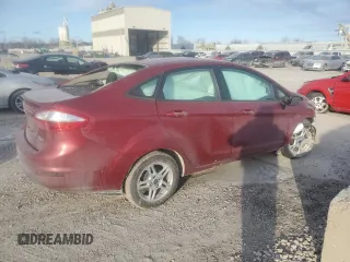 2017 Ford Fiesta SE with VIN 3FADP4BJ4HM125852, listed as a Copart auction lot 89337965 with 134,428 mi miles and Salvage Title. Bid and sale history available at DreamBid. Image 3.