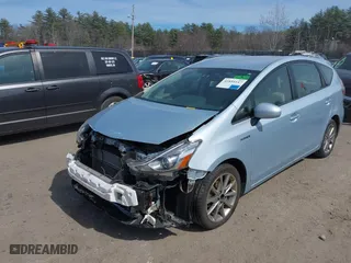 2015 Toyota Prius v Two with VIN JTDZN3EU6FJ039314, listed as a IAAI auction lot 41854147 with 135,430 mi miles. Bid and sale history available at carsss.com. Image 17.