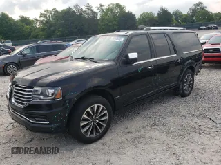 2017 Lincoln Navigator z VIN 5LMJJ3HT9HEL07773, wystawiony jako Copart lot #58998285 z przebiegiem 140 101 mil mil oraz Szkoda całkowita • Salvage title. Historia ofert i sprzedaży dostępna na DreamBid. Obrazek 1.