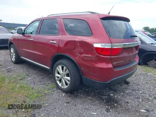 2013 Dodge Durango Crew with VIN 1C4RDJDGXDC614275, listed as a IAAI auction lot 42595022 with 171,260 mi miles and . Bid and sale history available at DreamBid. Image 3.