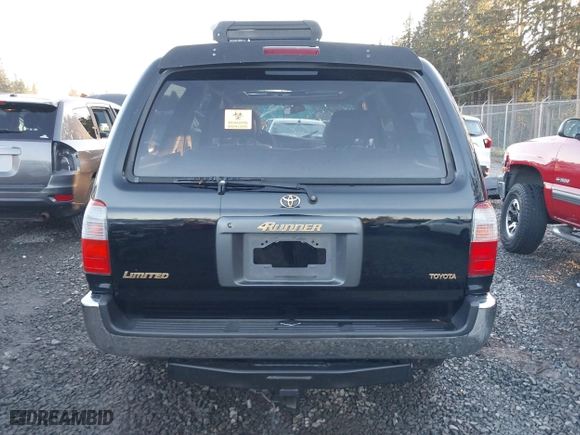 1998 Toyota 4Runner Limited with VIN JT3HN87RXW0188465, listed as a IAAI auction lot 41372608 with 253,778 mi miles. Bid and sale history available at carsss.com. Image 16.