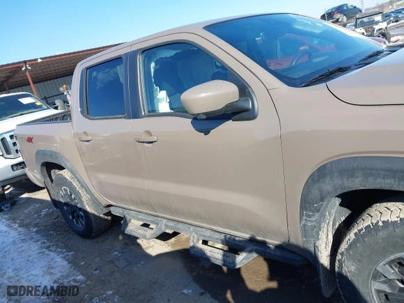 2024 Nissan Frontier PRO-4X with VIN 1N6ED1EK0RN645979, listed as a IAAI auction lot 41613465 with 19,241 mi miles. Bid and sale history available at carsss.com. Image 13.