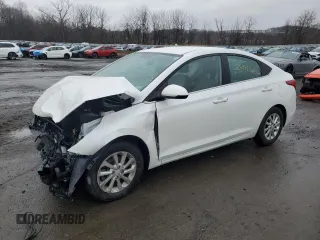 2022 Hyundai Accent SE with VIN 3KPC24A66NE180553, listed as a Copart auction lot 51821985 with 48,234 mi miles and Salvage Title. Bid and sale history available at carsss.com. Image 1.