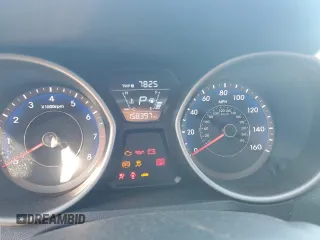 2014 Hyundai Elantra Coupe with VIN KMHDH6AH4EU024945, listed as a Copart auction lot 88100045 with 158,397 mi miles and Salvage Title. Bid and sale history available at carsss.com. Image 9.