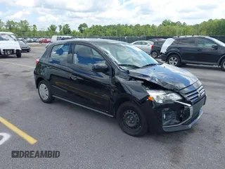 2021 Mitsubishi Mirage ES z VIN ML32AUHJ5MH010236, wystawiony jako IAAI lot #42534646 z przebiegiem 71 461 mil mil oraz . Historia ofert i sprzedaży dostępna na DreamBid. Obrazek 1.